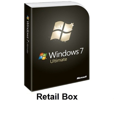 Microsoft Windows 7 Ultimate Retail Box