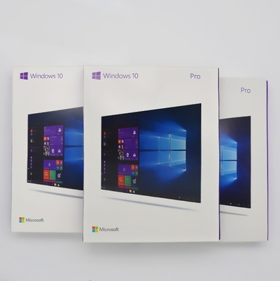 FPP Package Microsoft Windows 10 Professional 32bit / 64bit Retail Box