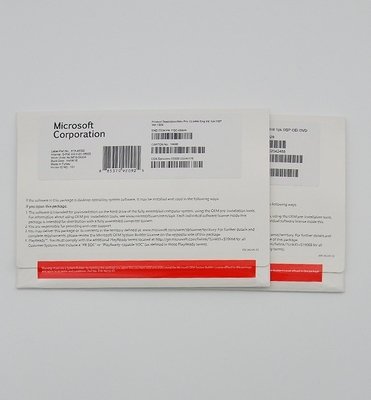 Genuine Key Microsoft Windows 10 Professional 32bit / 64bit OEM Packge