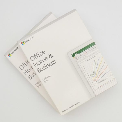Online Activation Lifetime Warranty Microsoft Office 2019 Home And Business PKC Retail Box