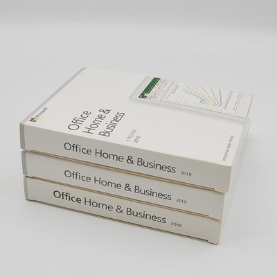 English Language Microsoft Office 2019 Home And Business PKC Retail Box