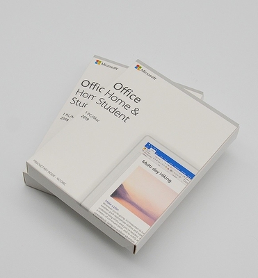 Genuine Key 100% Online Activation Microsoft Office 2019 Home And Student PKC Retail Box