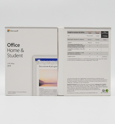 Spanish Language Microsoft Office 2019 Home And Student PKC Retail Box