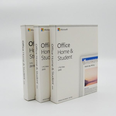 English Arabic French Japanese Korean Russian Spanish Language Microsoft Office 2019 Home And Student PKC Retail Box