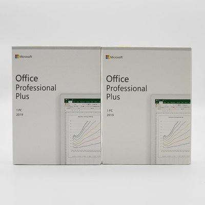 100% Online Activation Microsoft Office 2019 Professional DVD Retail Box
