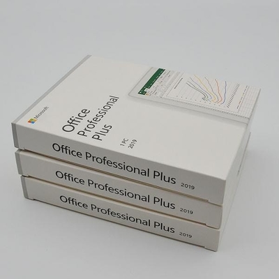 Multi Language Microsoft Office 2019 Professional DVD Retail Box
