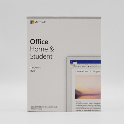 High Speed Version 4.7GB DVD Media Microsoft Office 2019 Home And Student PKC Retail Box